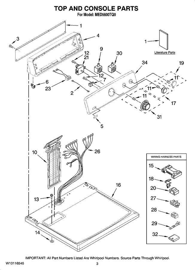 Diagram for MED5600TQ0