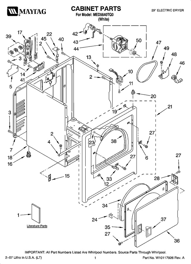 Diagram for MED5640TQ0
