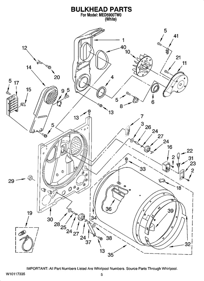 Diagram for MED5900TW0