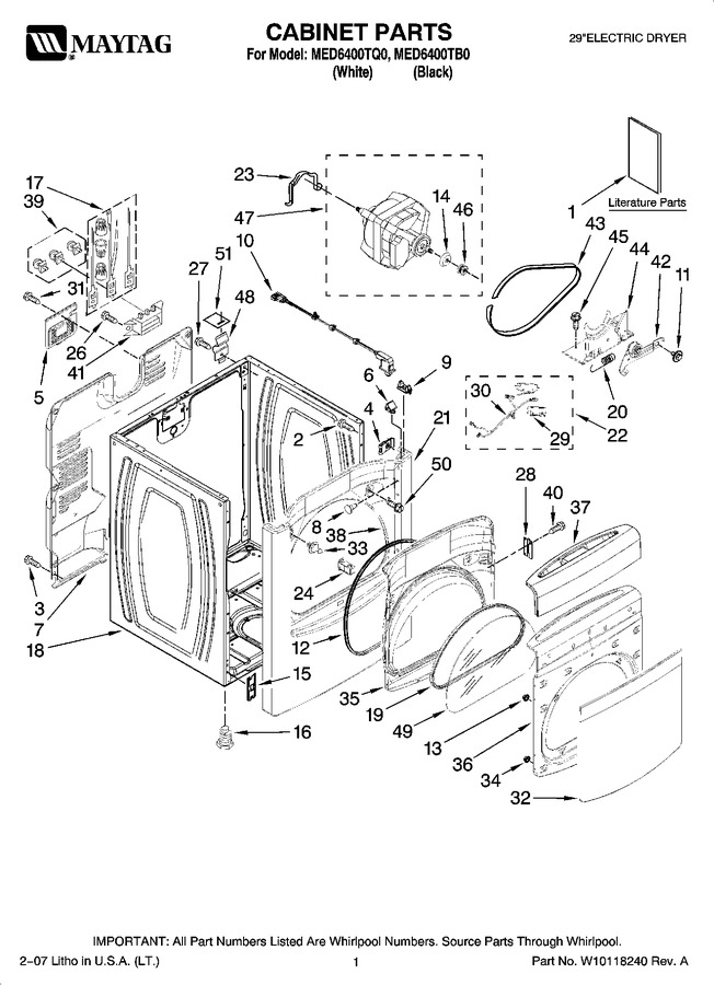 Diagram for MED6400TB0