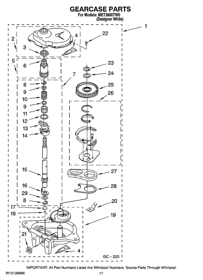 Diagram for MET3800TW0
