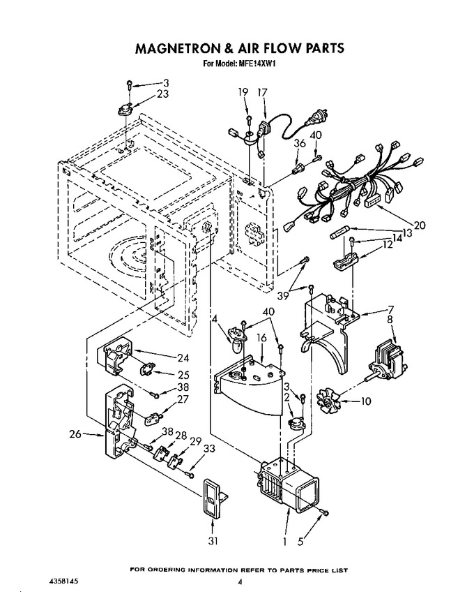 Diagram for MFE14XW1