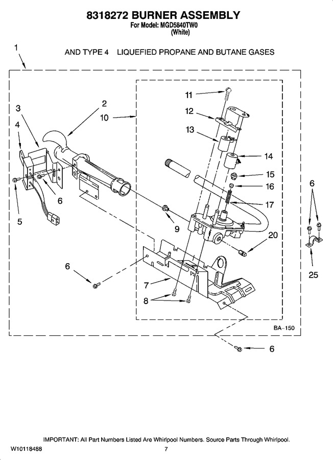 Diagram for MGD5840TW0