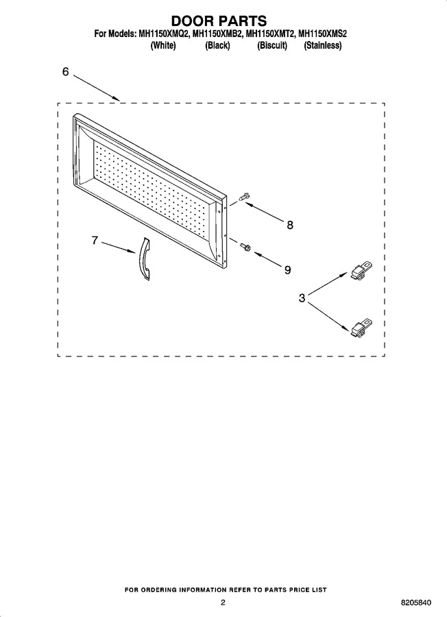 Diagram for MH1150XMT2