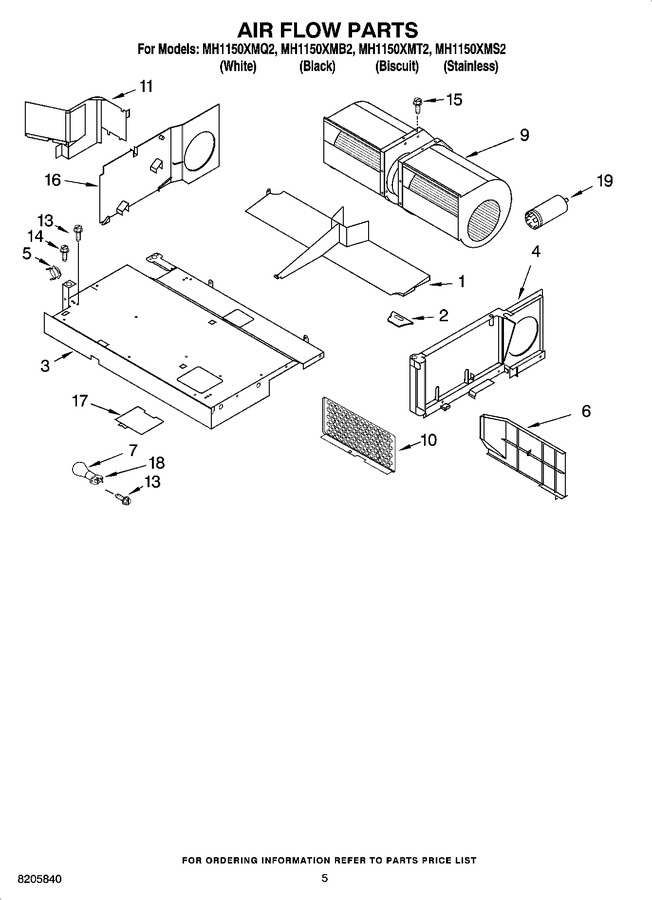 Diagram for MH1150XMT2