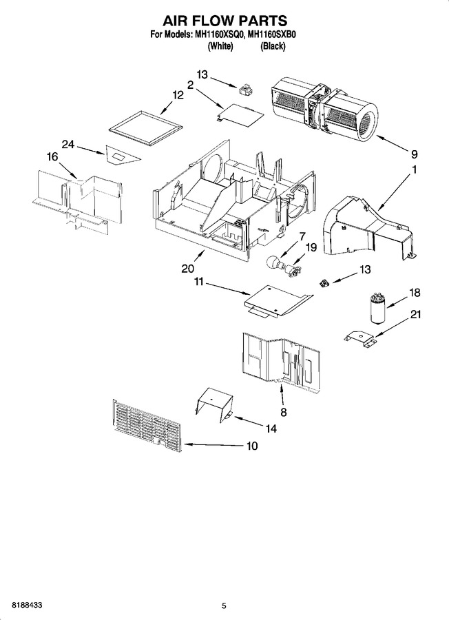 Diagram for MH1160XSQ0