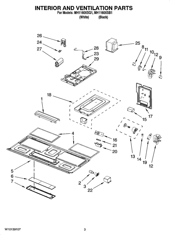 Diagram for MH1160XSB1