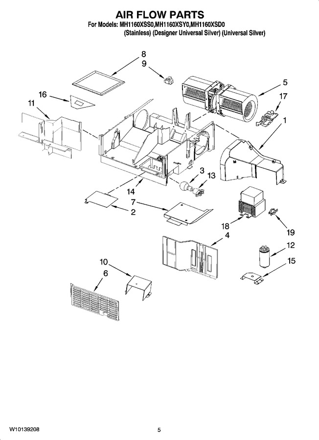 Diagram for MH1160XSY0