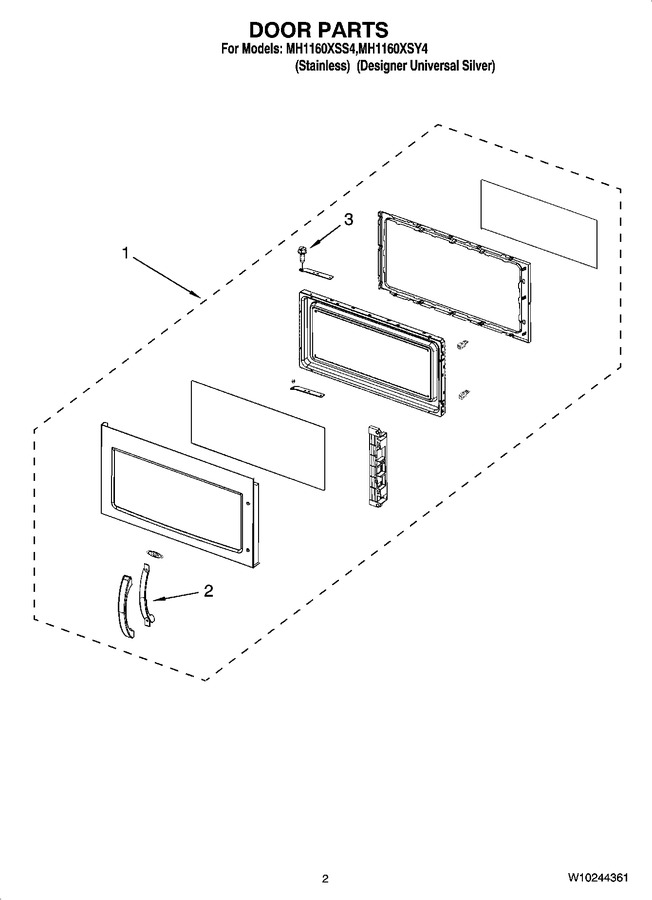 Diagram for MH1160XSY4