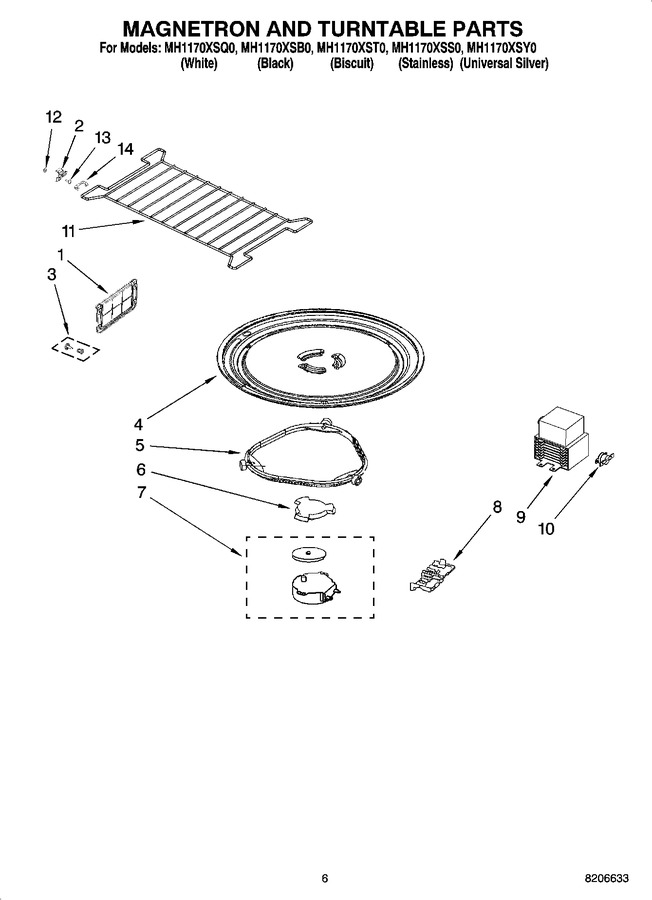 Diagram for MH1170XSB0