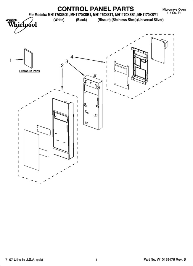 Diagram for MH1170XSQ1