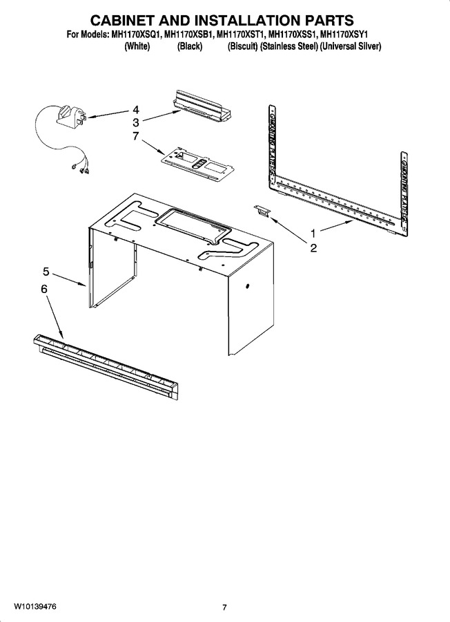 Diagram for MH1170XSB1