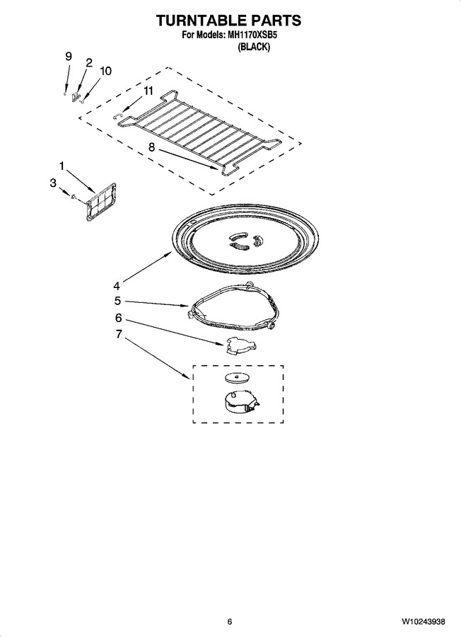 Diagram for MH1170XSB5