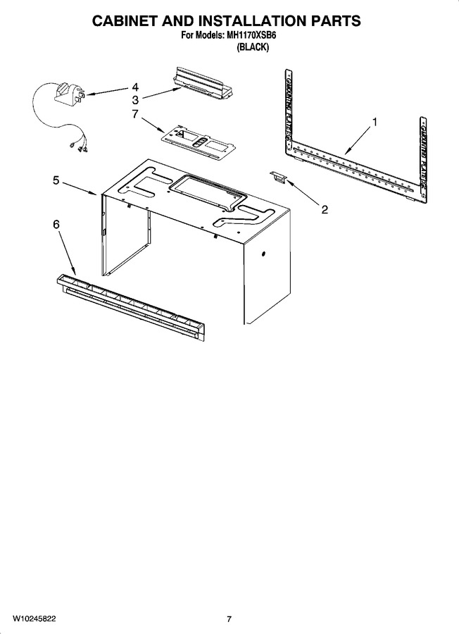 Diagram for MH1170XSB6