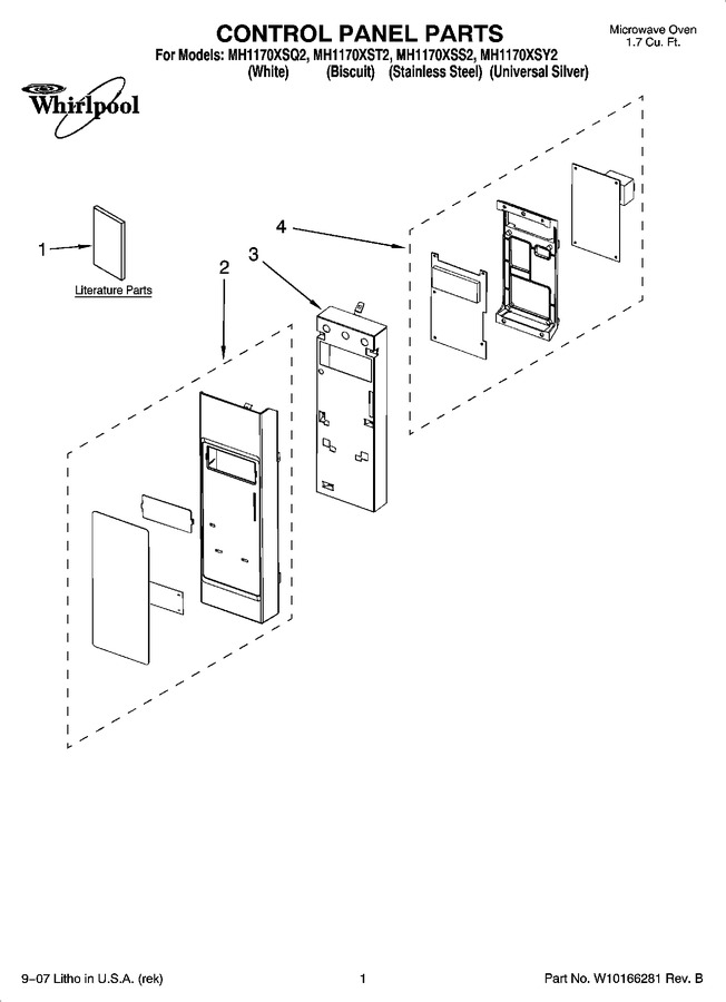 Diagram for MH1170XSQ2