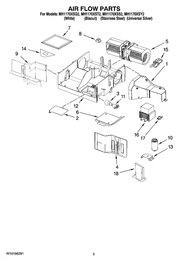 Diagram for MH1170XSY2