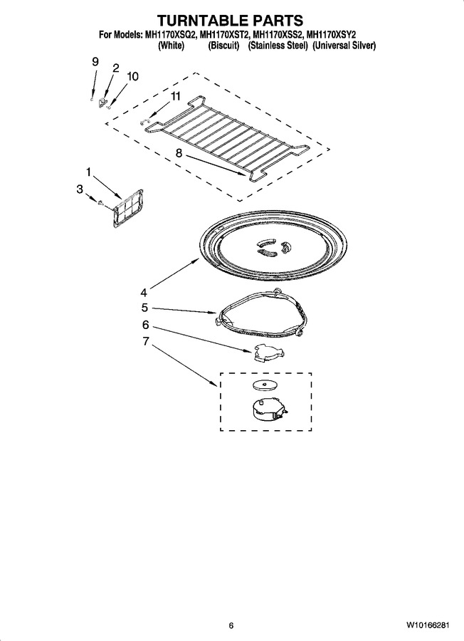 Diagram for MH1170XSY2