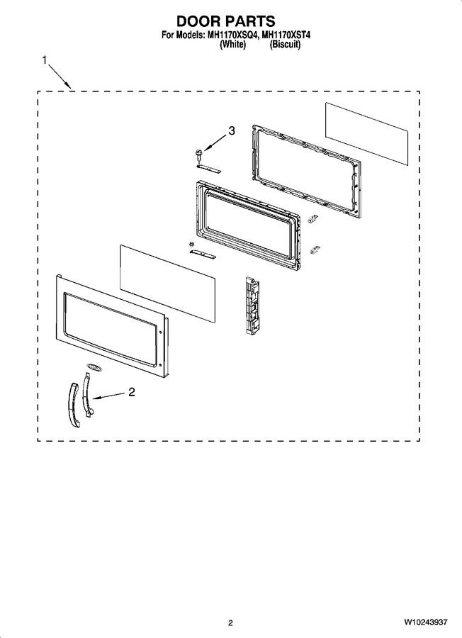 Diagram for MH1170XST4
