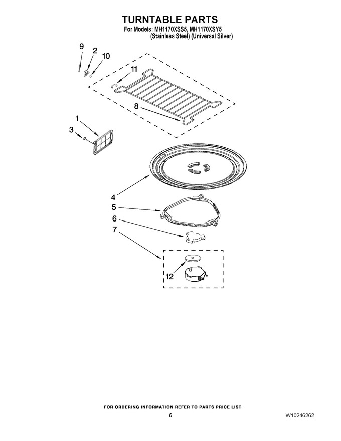 Diagram for MH1170XSS5