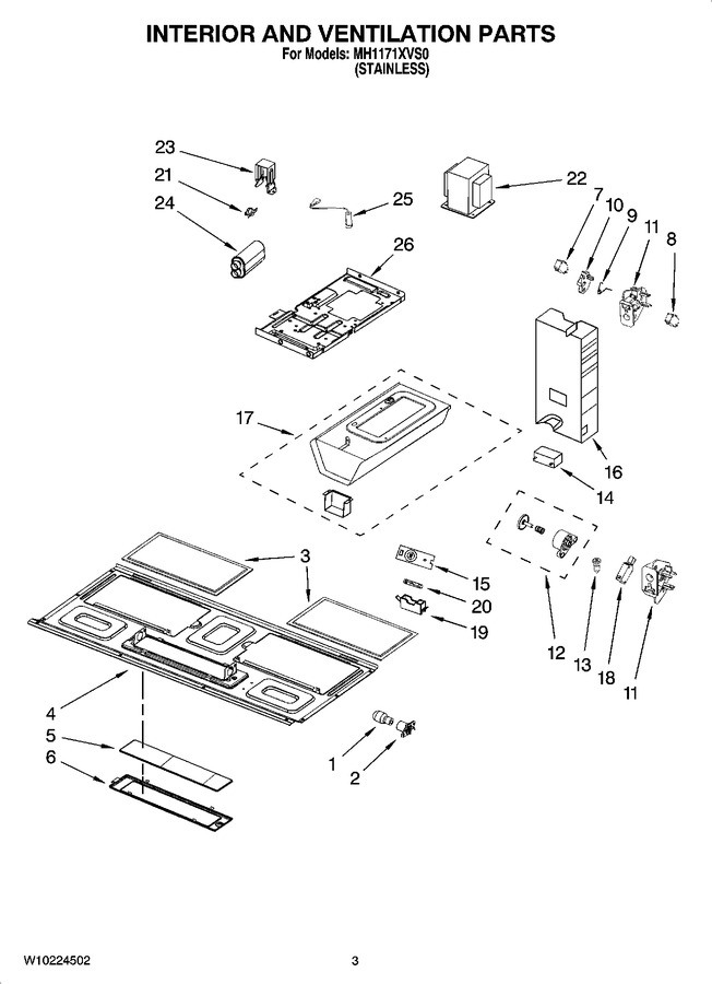 Diagram for MH1171XVS0