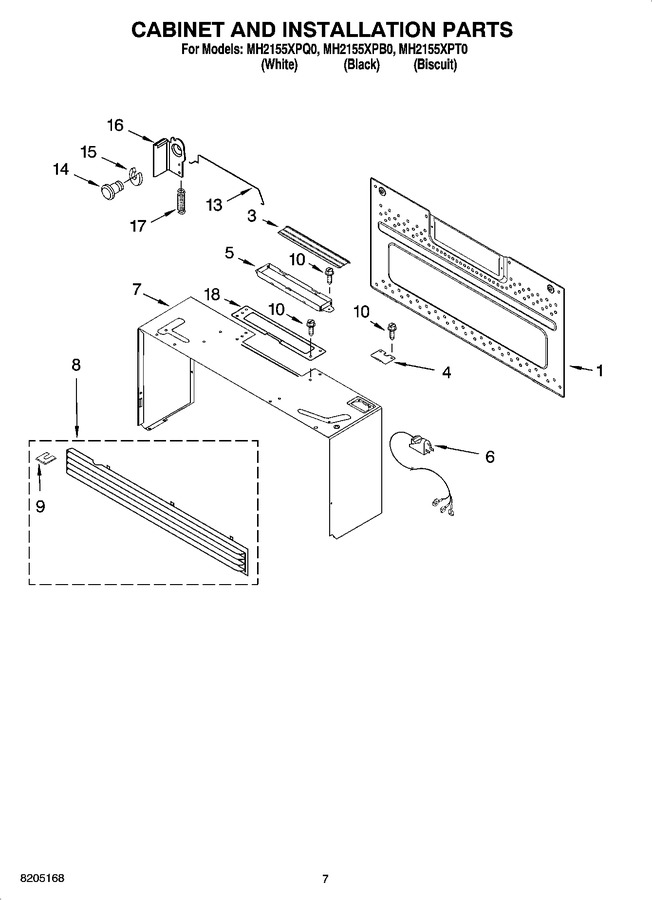 Diagram for MH2155XPQ0
