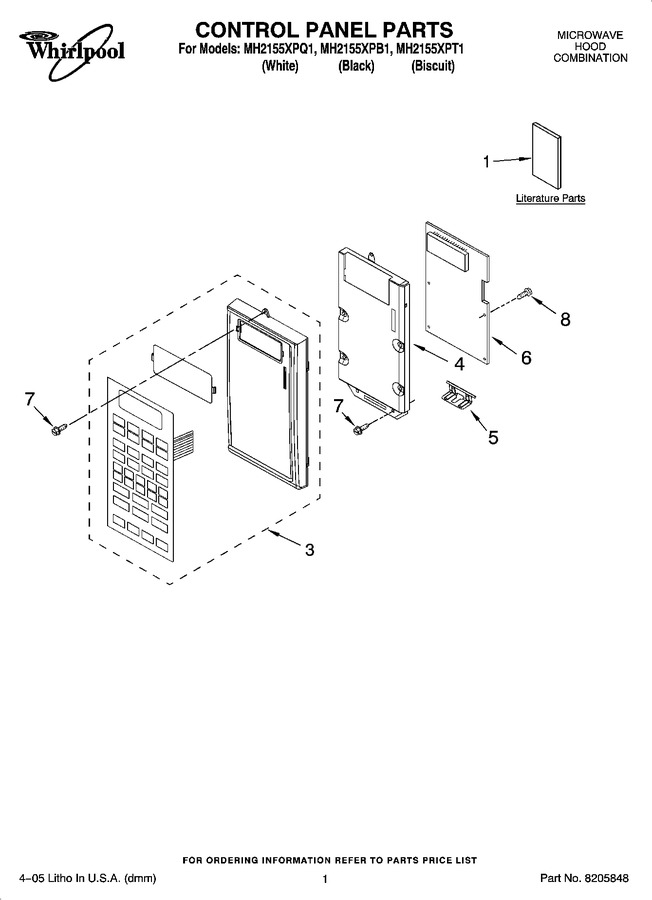 Diagram for MH2155XPT1