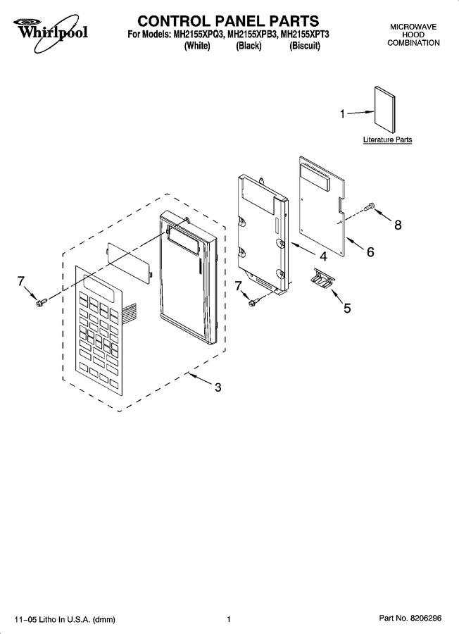 Diagram for MH2155XPT3