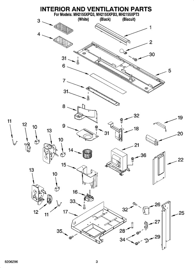 Diagram for MH2155XPQ3