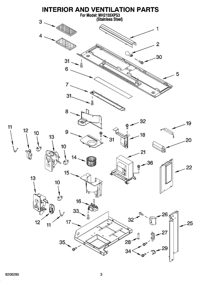 Diagram for MH2155XPS3