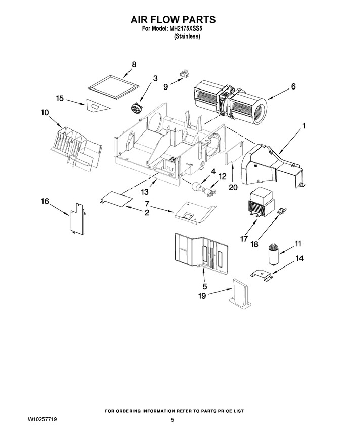 Diagram for MH2175XSS5