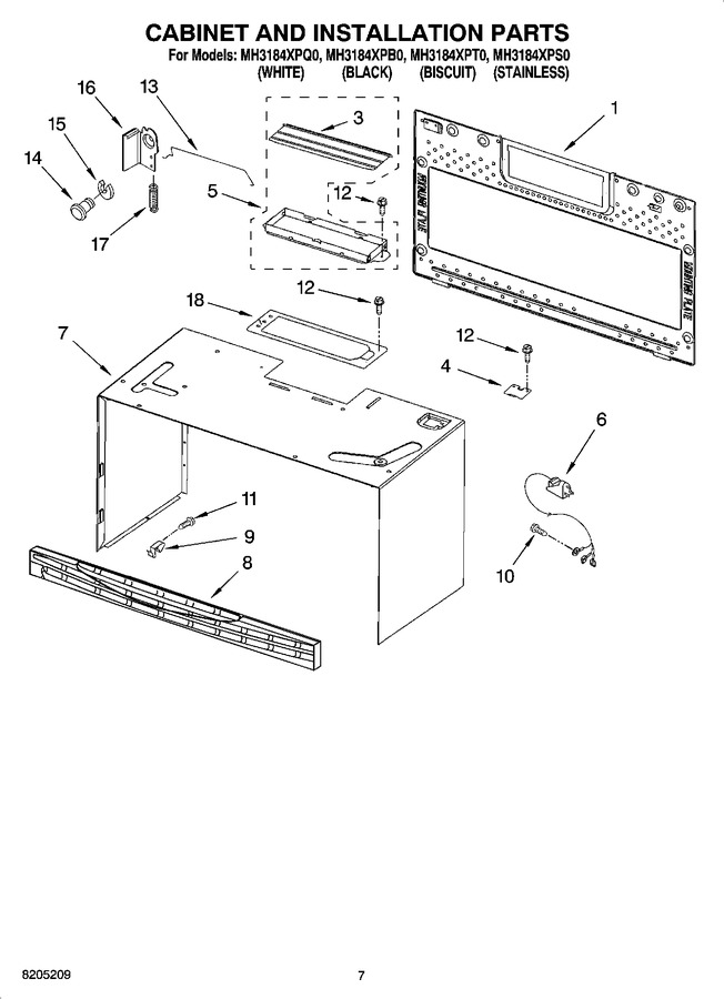 Diagram for MH3184XPB0