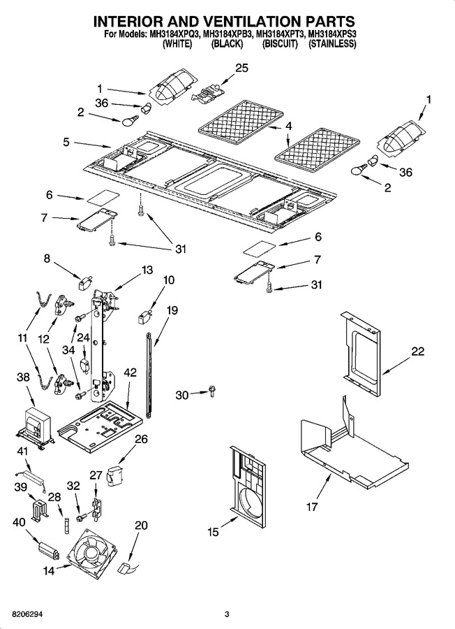 Diagram for MH3184XPT3