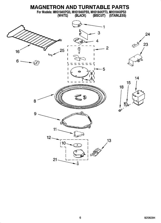 Diagram for MH3184XPB3
