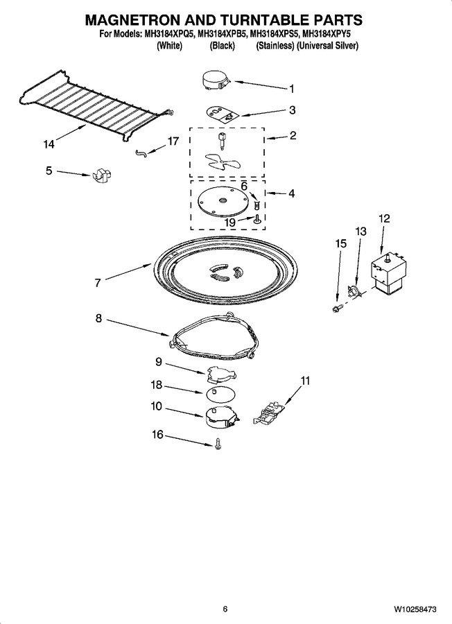 Diagram for MH3184XPQ5