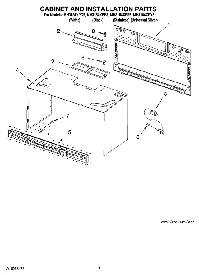 Diagram for MH3184XPQ5