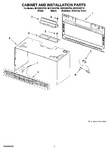 Diagram for 06 - Cabinet And Installation Parts