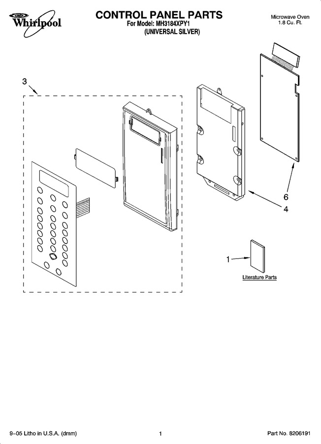 Diagram for MH3184XPY1