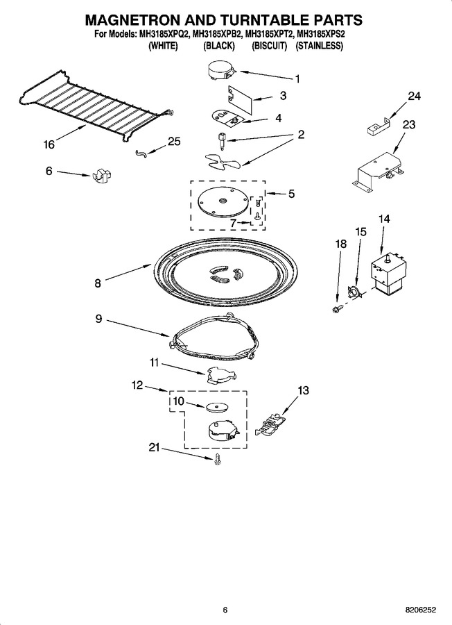 Diagram for MH3185XPQ2