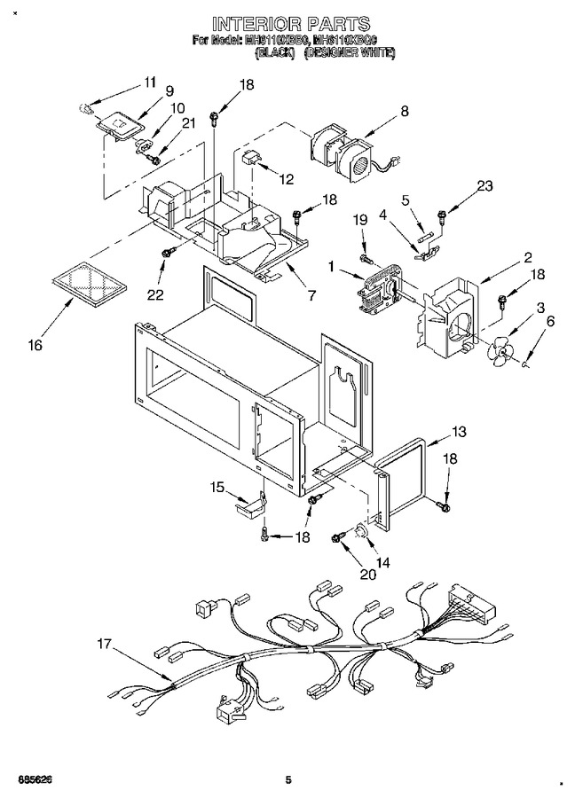 Diagram for MH6110XBQ0