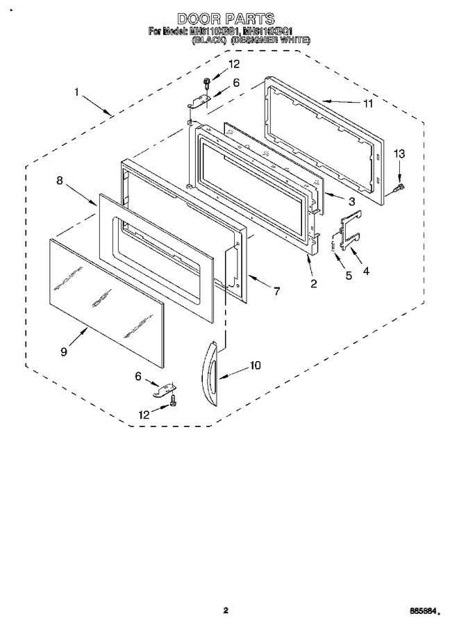 Diagram for MH6110XBB1