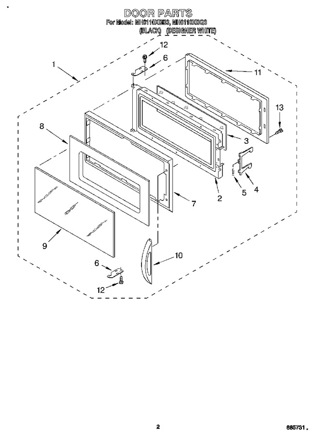 Diagram for MH6110XBQ3