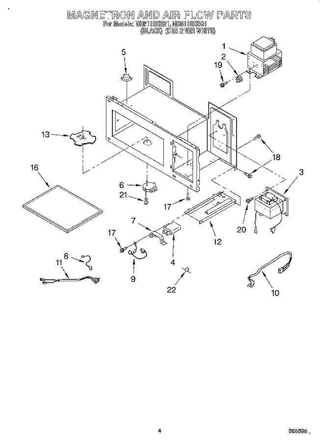 Diagram for MH6110XEB1