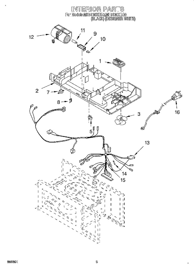 Diagram for MH6130XEB0