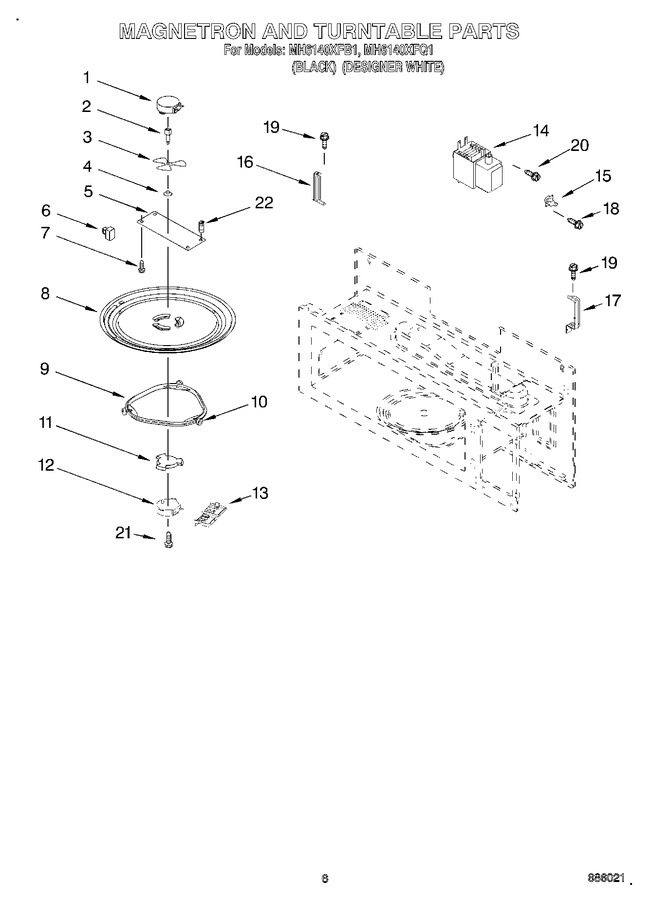 Diagram for MH6140XFB1
