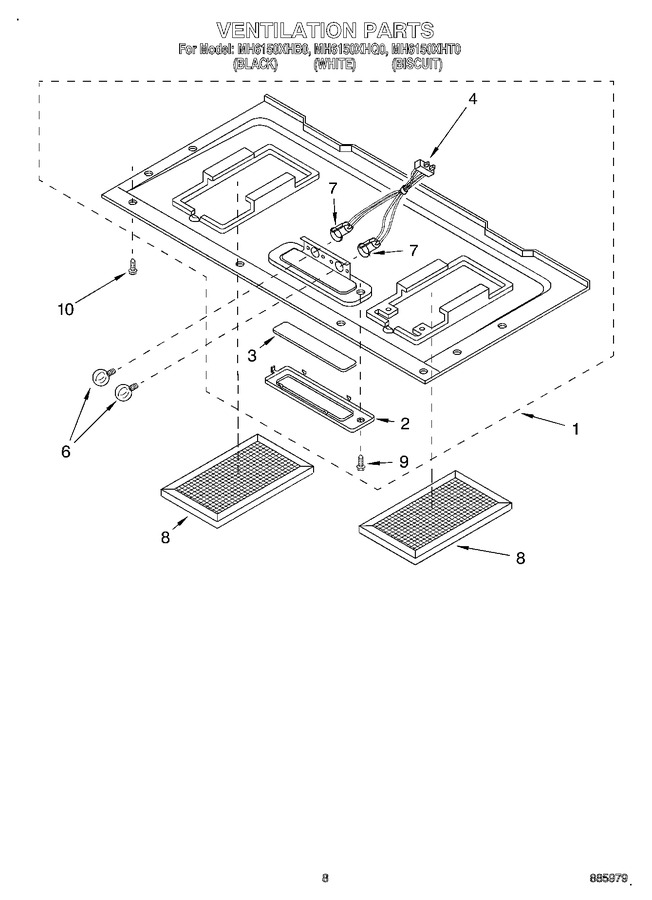 Diagram for MH6150XHT0