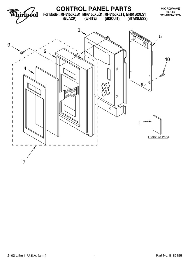 Diagram for MH6150XLS1