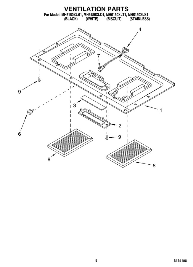 Diagram for MH6150XLQ1