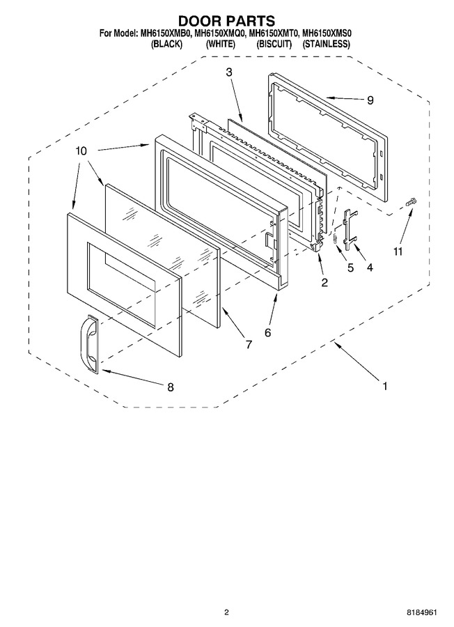 Diagram for MH6150XMB0