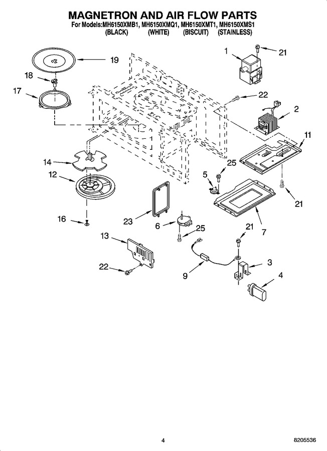 Diagram for MH6150XMB1