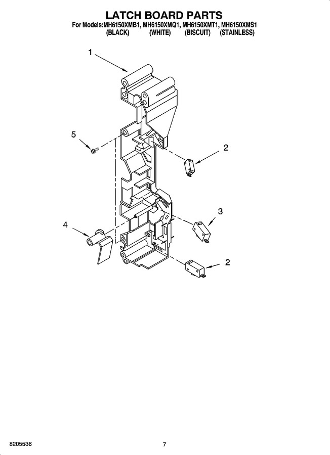 Diagram for MH6150XMB1